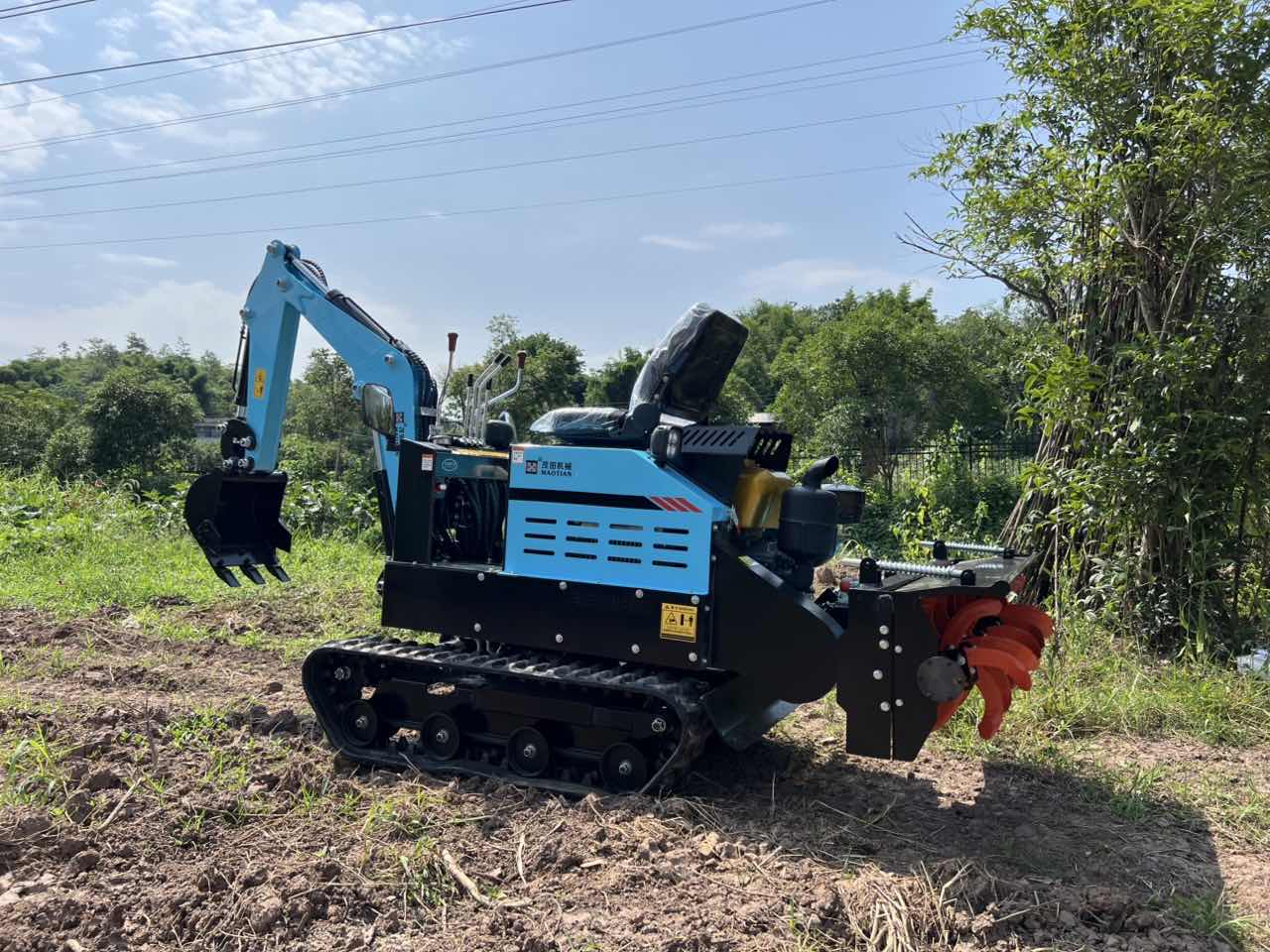 MT-IAM08 自走式履帶旋耕機